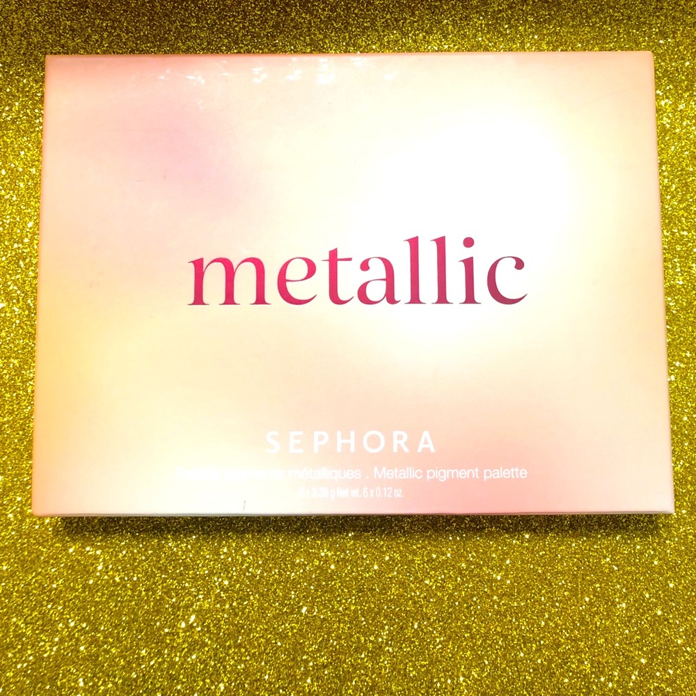 BNIB! Sealed! Sephora Metallic Pigment Palette 🎨